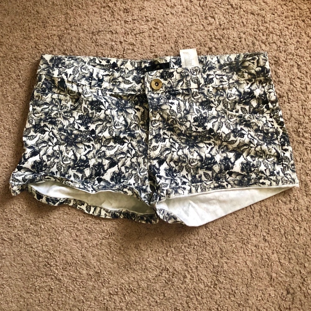 H&M Floral Print Shorts